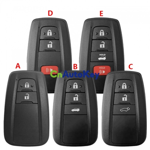 CN007269 For Toyota Corolla 2019+ Smart Key, 2/3/4Buttons, B2U2K2R HITAG AES NCF29A1M, 433MHz 8990H-02050