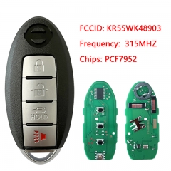 CN027003 KR55WK48903 315Mhz 267T-5WK48903 auto keyless entry car remote key For ...