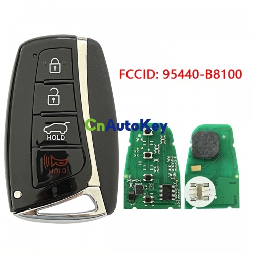 CN020226 2015-2018 Hyundai / 4-Button Smart Key / PN: 95440-B8100 95440-2W500 / SY5MDFNA433