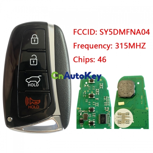 CN020225 2013-2018 Hyundai Santa Fe / 4-Button Smart Key w/ Hatch / PN: 95440-4Z200 / SY5DMFNA04 (OEM)