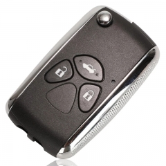 CS007136 2/3/4 Buttons Updated Flip Remote Key Case For Toyota Avlon Crown Corolla Camry RAV4 Reiz Yaris Prado Key Shell Toy43