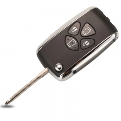 CS007136 2/3/4 Buttons Updated Flip Remote Key Case For Toyota Avlon Crown Corolla Camry RAV4 Reiz Yaris Prado Key Shell Toy43