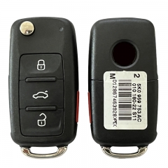 CN001099  remote car key 315Mhz for Volkswagen VW Jetta Passat Beetle Tiguan EOS Golf 2011-2017 48 CHIP 5K0 837 202 AE NBG010180 T