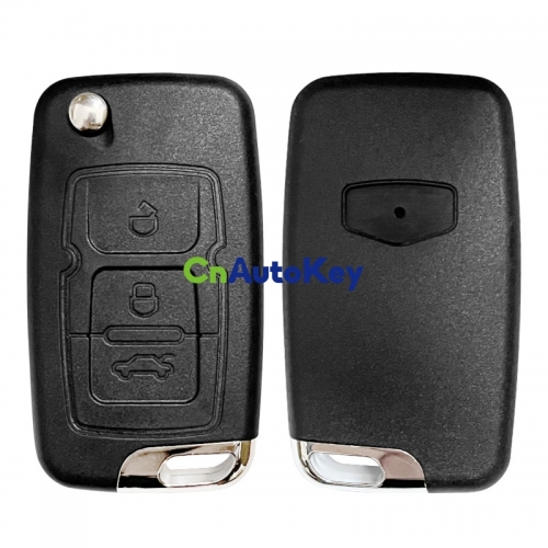 CS031005 3 Buttons Flip Folding key shell For Geely Emgrand 7 EC7 EC715 EC718 Emgrand7 EC7-RV EC715 EC718-RV Car Remote Key Fob Case