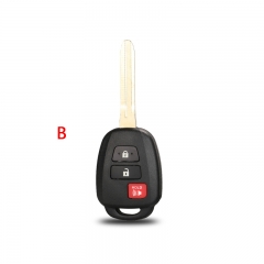 CS007131 Toyota 2 Buttons Key Shell Cover TOY43