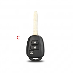 CS007131 Toyota 2 Buttons Key Shell Cover TOY43