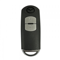 CS026025 2 Buttons Replacement Remote Key Shell Case Fob For Mazda 3 5 6 CX-5 CX-7 CX-9 with Emergency Key