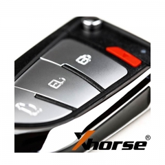 Xhorse XKKF20EN Wire Remote Key Knife Style 3+1 Botton