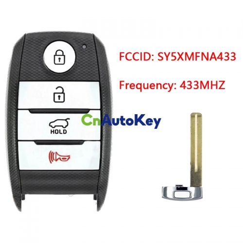 CN051173  Smart Remote Key Fob Compatible with Kia Sportage 2014 2015 2016 4B FCC# SY5XMFNA433