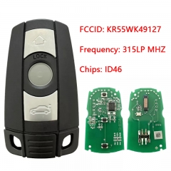 CN006026 Remote Key for BMW 1 3 5 Series X5 X6 2006-2011 315LP ID46 chip