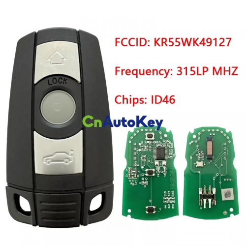 CN006026 Remote Key for BMW 1 3 5 Series X5 X6 2006-2011 315LP ID46 chip