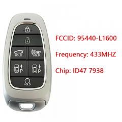 CN020242 2020-2022 Hyundai Sonata / 7-Button Smart Key / PN: 95440-L1600 / TQ8-FO8-4F28 (OEM)