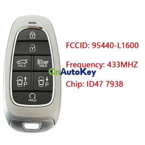 CN020242 2020-2022 Hyundai Sonata / 7-Button Smart Key / PN: 95440-L1600 / TQ8-FO8-4F28 (OEM)