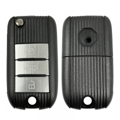 CS097003 Flip Fold Car Key Case Remote Key Shelll Fob Car Case Cover Replacement...