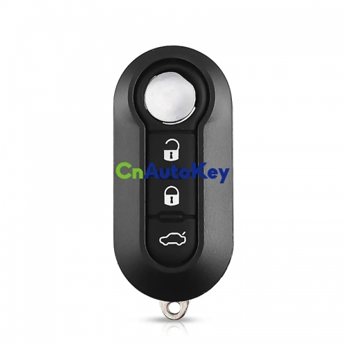 CS017019  For Citroen For Fiat 500 Panda Punto Bravo For Peugeot Auto Uncut Blade 3 Buttons Remote Car Key Shell Blank Case