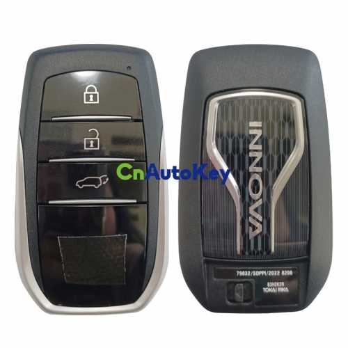 CN007301 For 2023 Toyota Innova Original Smart Remote Key 3 Buttons 433MHz B3H2KR2 4A Chip