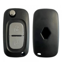 CN010069 Flip Remote key 2 buttons 433MHZ WITH ID46 PCF7961 CHIP for Renault Megane 3 Scenic 3 Clio 3 Twingo Kangoo Master Modus VA2