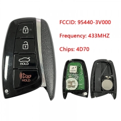 CN020277 Original smart key for HYUNDAI (Hyundai) 3 buttons, with chip 4D70, 433...