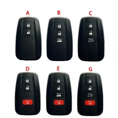 CS007132 Aftermarket 2/3/4 Button Smart Key Shell For Toyota Corolla Remote Cove...