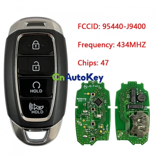 CN020279 GENUINE HYUNDAI KONA 2021 - 2022 SMART KEY 4BUTTONS 434MHZ - 95440-J9400