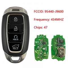 CN020278 Hyundai Kona 2021 Genuine Smart Key 4 Buttons 434MHz 95440-J9600