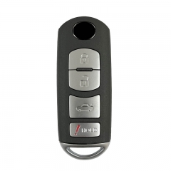 CN026055 4 Buttons Smart Remote Car Key Fob with FSK 315MHz 4D63 Chip for Mazda 6 2009 2010 2011 2012 2013 FCC ID: KR55WK49383