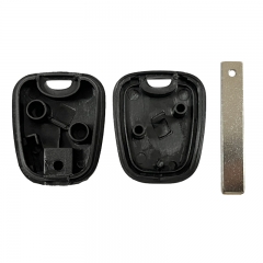 CS009050 Car Remote key shell case For Peugeot 107 207 407 206 306 406 806 For Citroen C1 C21 C3 C4 C5 2 Button