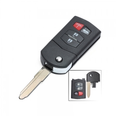 CS026027  For Mazda 2 3 5 CX-7 CX-9 2007-2015 replacement key shell