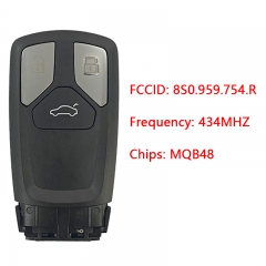 CN008093 Applicable to Audi Smart Car Key Model: FS14P70 FCC: 8S0.959.754. R 434...