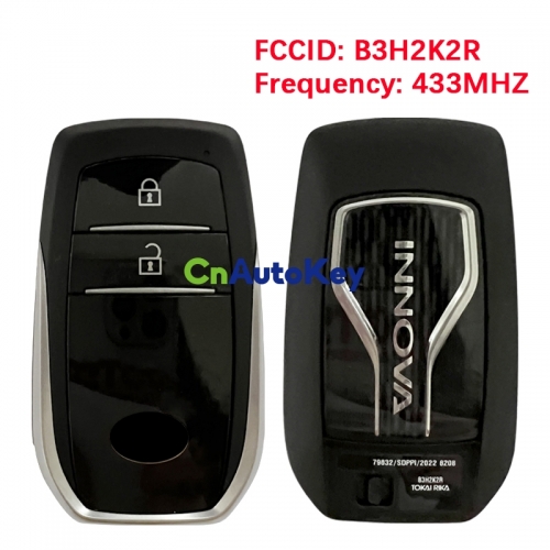 CN007304 For 2023 Toyota Innova Original Smart Remote Key 2 Buttons 433MHZ FCC:B3H2K2R