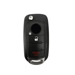 CN017027 Flip Key for Fiat Egea tipo 500 500X 3Buttons 434MHz Megamos 88 AES VIRGIN Blade SIP22 Model: I6FA