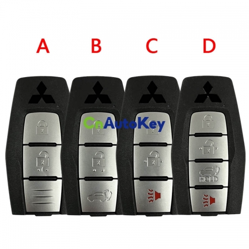 CS011024 2021-2022 Mitsubishi Outlander / 3-Button Smart key housing  FCC: 8637C253 / KR5MTXN1