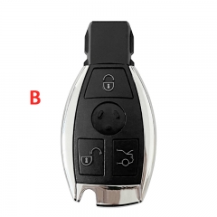 CS002058 3/3+1 Button BGA Remote Key Shell Fob for Mercedes Benz A C E S Class GLK GLA W204 W212 W205 Replace Car Key Case Cover