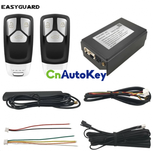 CN132 EASYGUARD Smart Key PKE passive keyless entry fit for cars with factory OEM push start button audi,window up down ESW309C-AU