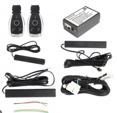 CN137 Smart Key PKE Kit Fit For Mercedes With OEM Push Start Button & Comfort Ac...