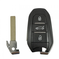 CN009029 Genuine 2011DJ1873 433.92Mhz 7945 Electric chip car key control 3Button remote smart card keyless go smart key for Peugeot 508