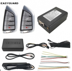 CN124 EasyGuard Smart Key PKE Kit Fit For BMW with Factory Ignition Start DC12V Passive Keyless Valet Mode/Lock Unlock Setting