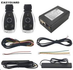 CN125 EASYGUARD keyless Entry fit for benz Cars with turn key to Start only remo...