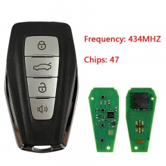 CN031004 4 button smart key for Geely 47 chip remote