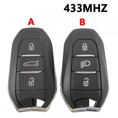 CN009035 Original 3 Buttons Smart Remote Key For Peugeot 4008 433 MHz Transponder HITAG AES