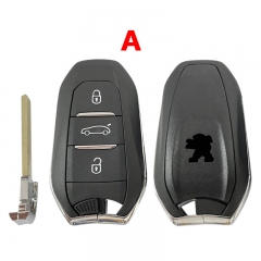 CN009035 Original 3 Buttons Smart Remote Key For Peugeot 4008 433 MHz Transponder HITAG AES