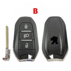 CN009035 Original 3 Buttons Smart Remote Key For Peugeot 4008 433 MHz Transponder HITAG AES