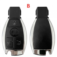 CN002098 BGA 434MHZ 3/3+1 Button Smart Remote Key Fob for Mercedes Benz A C E S Class GLK GLA W204 W212 W205 Replace Car Key Case Cover