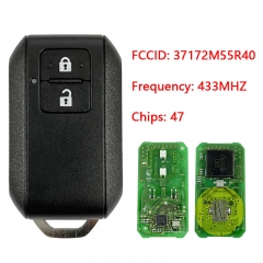 CN048025 Suzuki ERTIGA 2019 Genuine Smart Remote Key 2 Buttons 433MHz 37172M55R4...