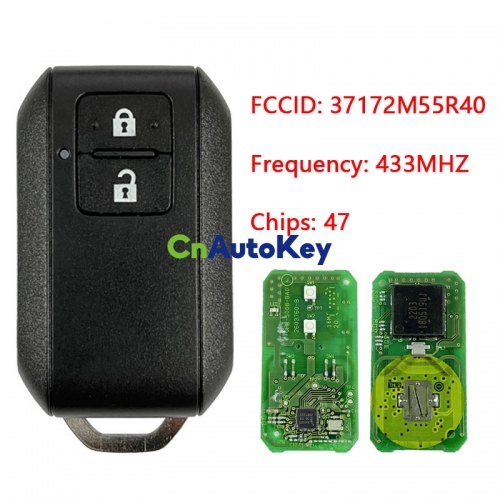 CN048025 Suzuki ERTIGA 2019 Genuine Smart Remote Key 2 Buttons 433MHz 37172M55R40