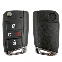 CS001036 Key Shell for VW Flip key 4 Button