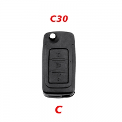 CS075004 3 Buttons Flip Folding Remote Key Case Shell For Great Wall Hover Haval H3 H5 Keyless Entry Fob Key Cover Replacement