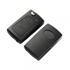 CS075004 3 Buttons Flip Folding Remote Key Case Shell For Great Wall Hover Haval H3 H5 Keyless Entry Fob Key Cover Replacement