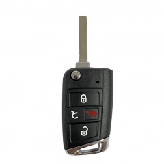 CS001036 Key Shell for VW Flip key 4 Button