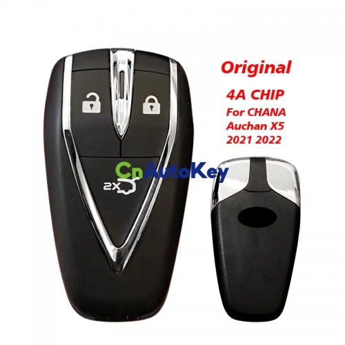 CN035007 original 3 button 4A chip smart key For CHANA Auchan X5 2021 2022 Replacement Remote